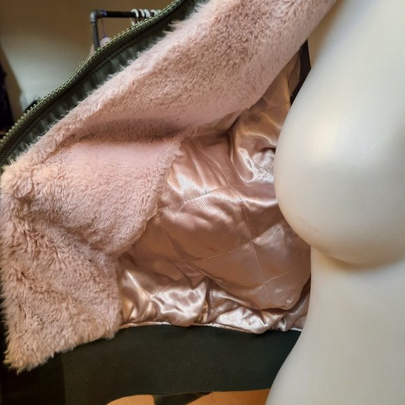 GAP kaki green bomber jacket - Picture 6 of 10